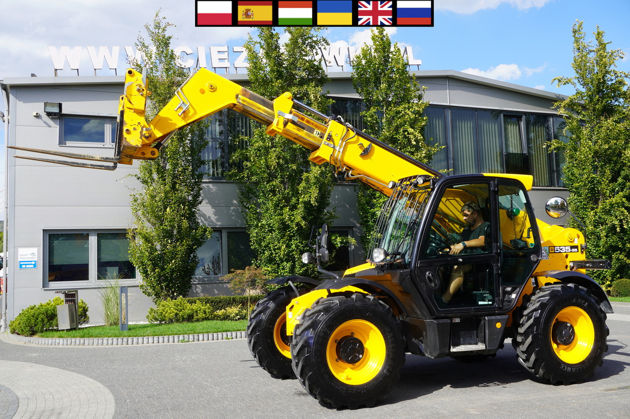 JCB 535-95 / 3.5 T / range 9.5 m / 700 MTH! - Máy xúc lật bánh lốp kính thiên văn: hình 1 JCB 535-95 / 3.5 T / range 9.5 m / 700 MTH! - Máy xúc lật bánh lốp kính thiên văn: hình 1
