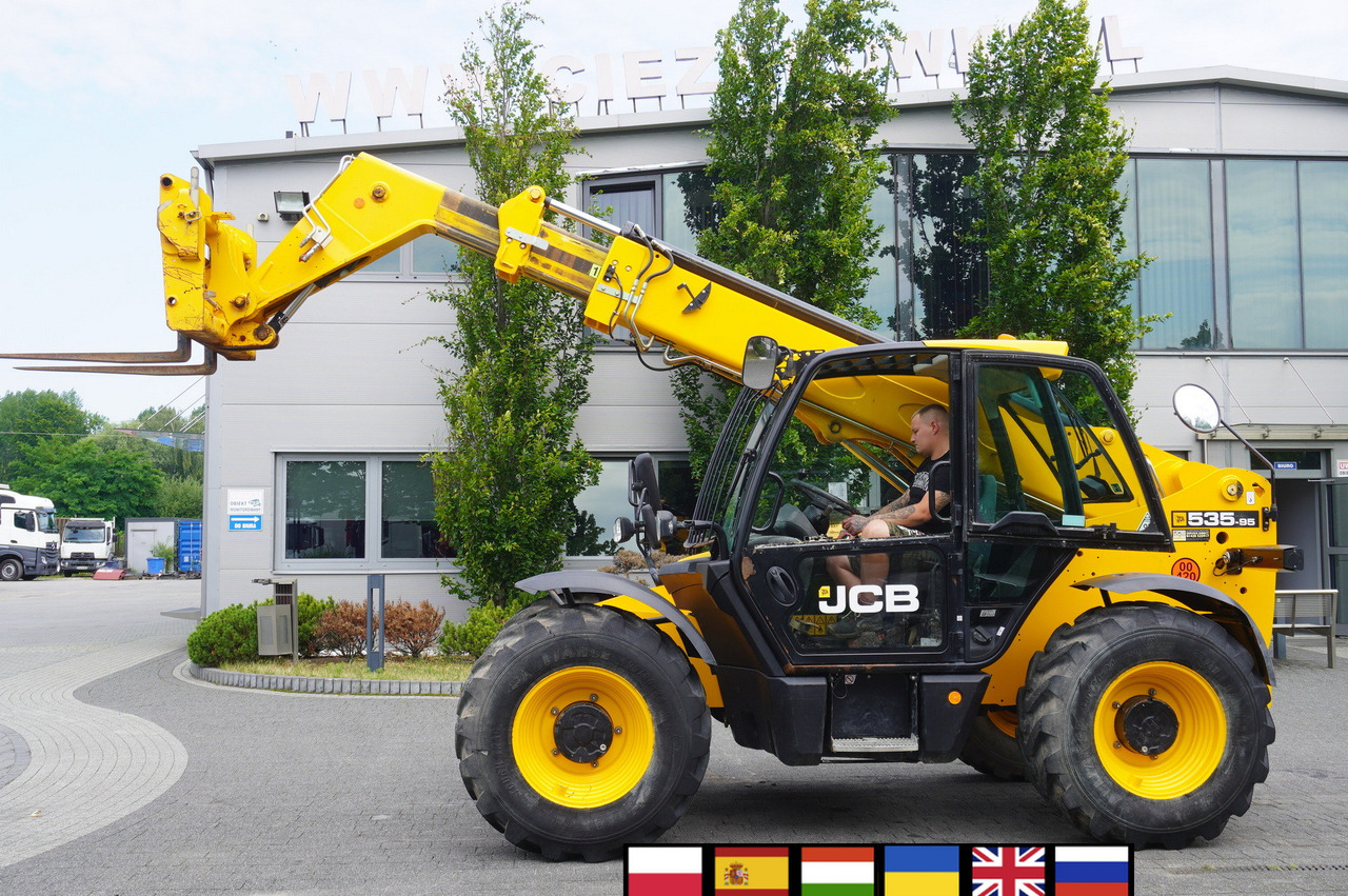 JCB 535-95 / 3.5 T / range 9.5 m / joystick / 2021 - Máy xúc lật bánh lốp kính thiên văn: hình 1 JCB 535-95 / 3.5 T / range 9.5 m / joystick / 2021 - Máy xúc lật bánh lốp kính thiên văn: hình 1