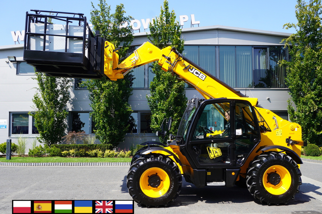 JCB 535-95 / 3.5 T / range 9.5 m / joystick - Máy xúc lật bánh lốp kính thiên văn: hình 1 JCB 535-95 / 3.5 T / range 9.5 m / joystick - Máy xúc lật bánh lốp kính thiên văn: hình 1