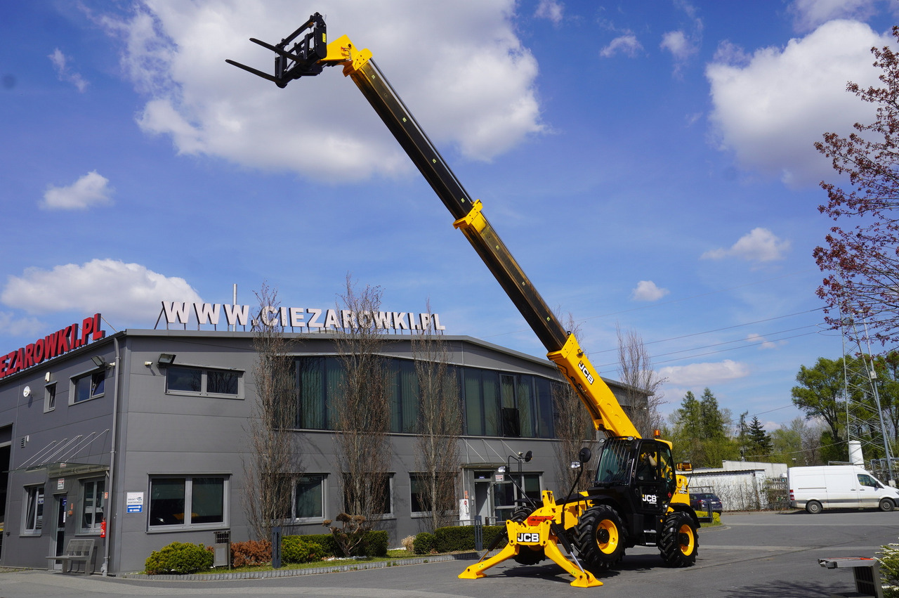 Máy xúc lật bánh lốp JCB 540-170 Telescopic Loader / 17m / joystick: hình 16