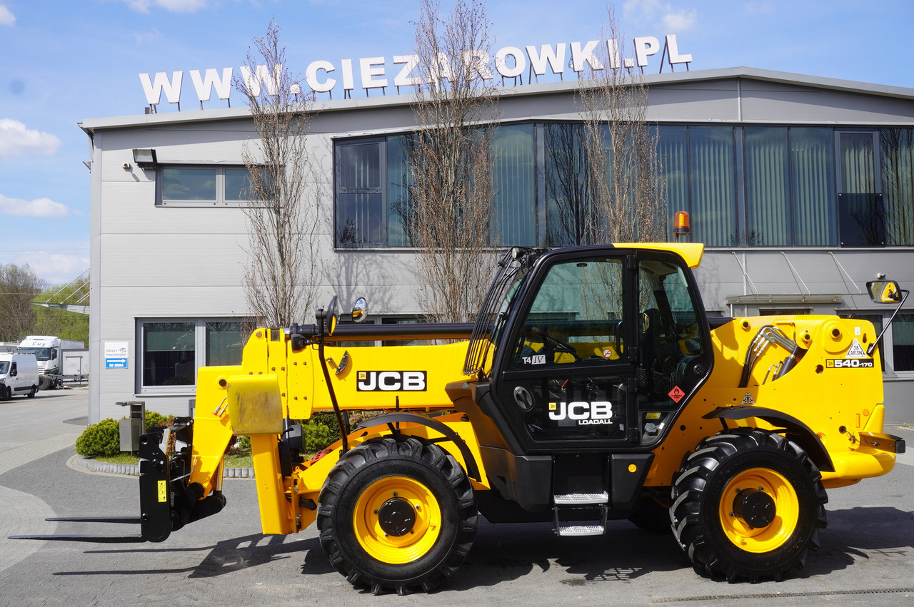 JCB 540-170 Telescopic Loader / 17m / joystick - Máy xúc lật bánh lốp: hình 4 JCB 540-170 Telescopic Loader / 17m / joystick - Máy xúc lật bánh lốp: hình 4