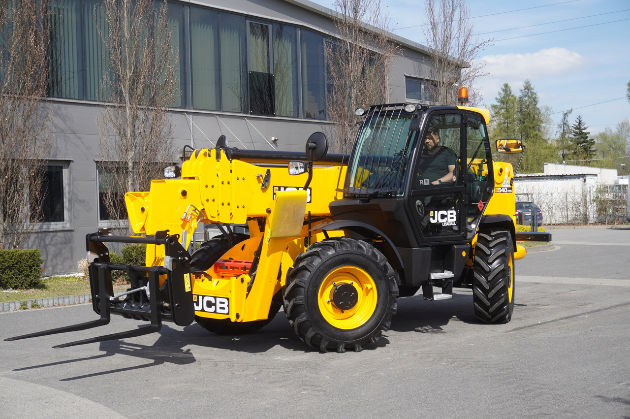 Máy xúc lật bánh lốp JCB 540-170 Telescopic Loader / 17m / joystick: hình 11