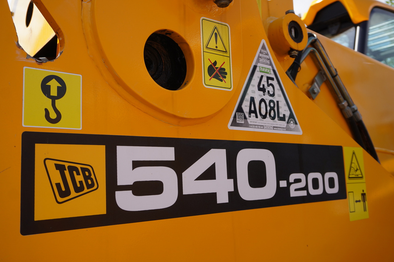 JCB 540-200 Telescopic Loader / 20 m reach / joystick / 2 units - Máy xúc lật bánh lốp kính thiên văn: hình 5 JCB 540-200 Telescopic Loader / 20 m reach / joystick / 2 units - Máy xúc lật bánh lốp kính thiên văn: hình 5