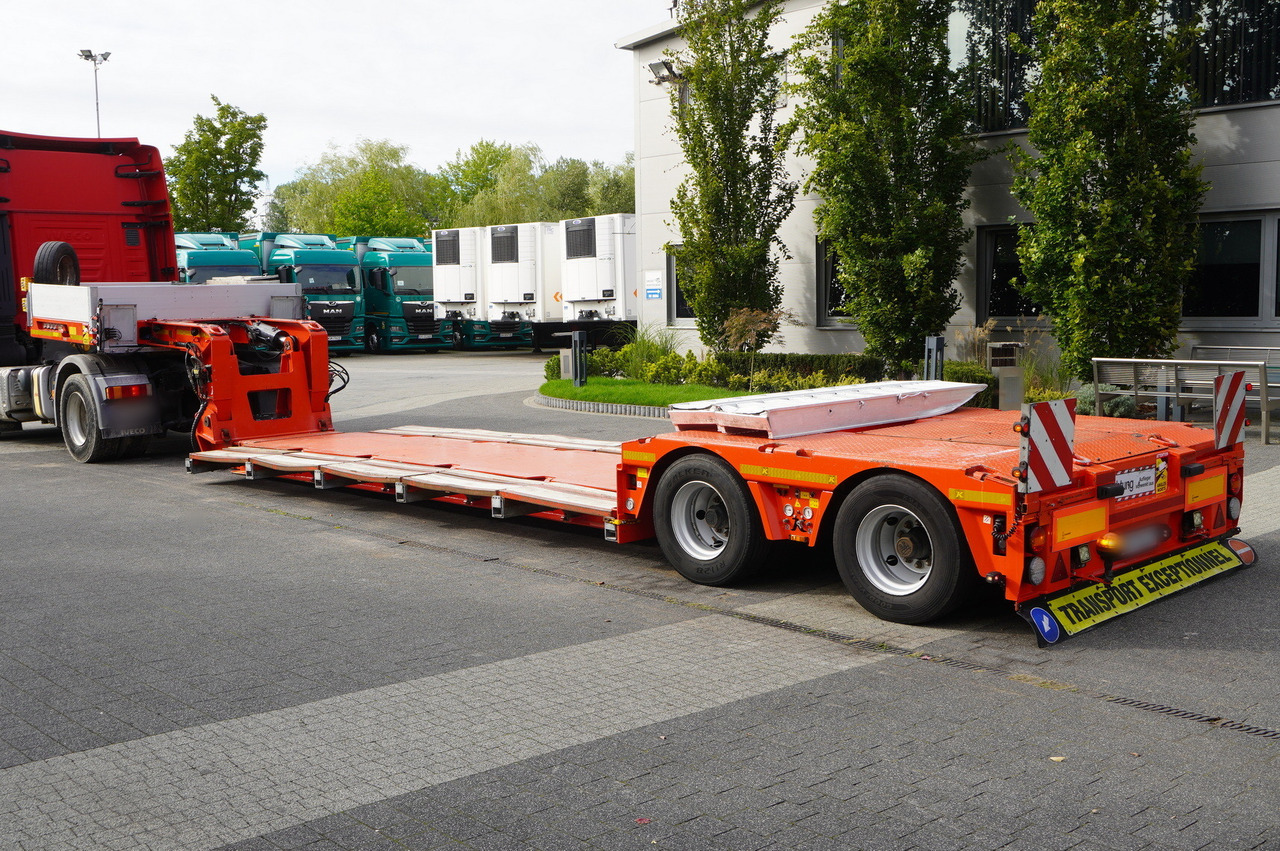 KÄSSBOHRER LB2 TIEF-BETT low loader semi-trailer / 16.5 m / Extendable semi-trailer / steered axles / 2 units - Sơ mi rơ moóc thùng thấp: hình 4 KÄSSBOHRER LB2 TIEF-BETT low loader semi-trailer / 16.5 m / Extendable semi-trailer / steered axles / 2 units - Sơ mi rơ moóc thùng thấp: hình 4