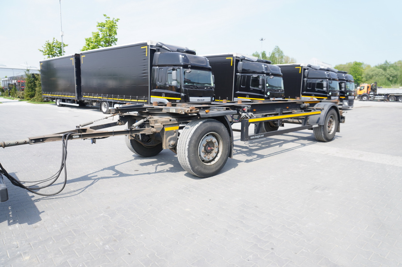 KOGEL AWE 18, two-axle, BDF, 7.5m chassis , air suspension, SAF axles - Rơ moóc khung gầm: hình 2 KOGEL AWE 18, two-axle, BDF, 7.5m chassis , air suspension, SAF axles - Rơ moóc khung gầm: hình 2