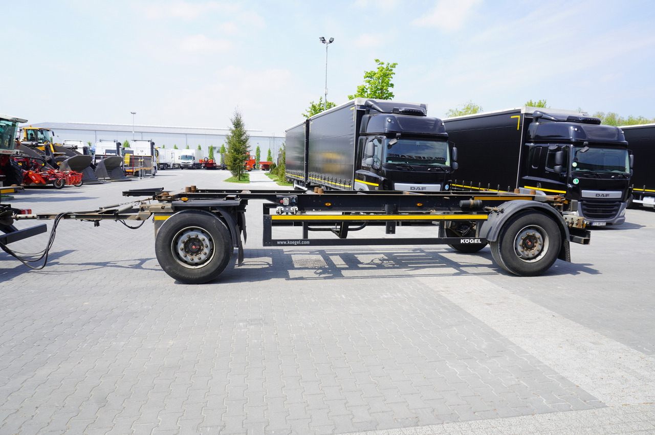KOGEL AWE 18, two-axle, BDF, 7.5m chassis , air suspension, SAF axles - Rơ moóc khung gầm: hình 3 KOGEL AWE 18, two-axle, BDF, 7.5m chassis , air suspension, SAF axles - Rơ moóc khung gầm: hình 3
