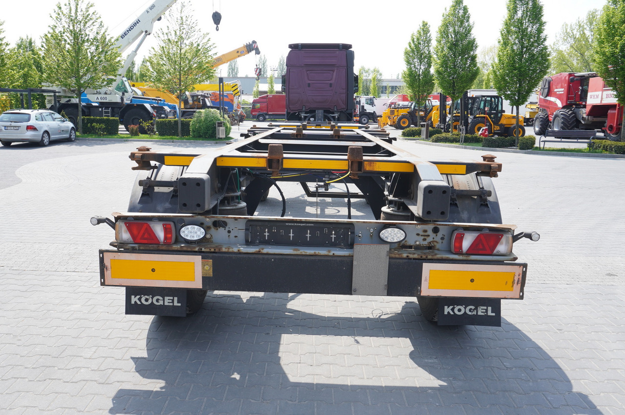 KOGEL AWE 18, two-axle, BDF, 7.5m chassis , air suspension, SAF axles - Rơ moóc khung gầm: hình 5 KOGEL AWE 18, two-axle, BDF, 7.5m chassis , air suspension, SAF axles - Rơ moóc khung gầm: hình 5