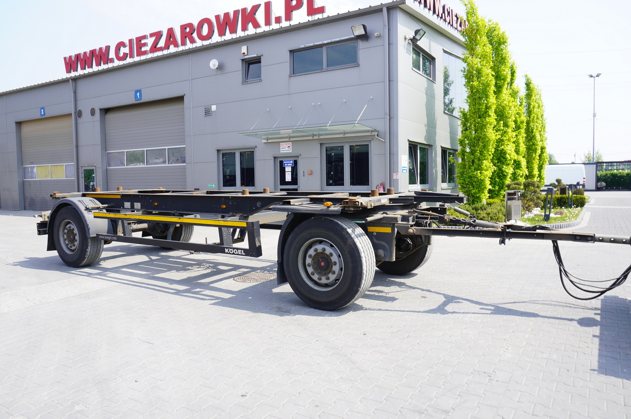 KOGEL AWE 18, two-axle, BDF, 7.5m chassis , air suspension, SAF axles - Rơ moóc khung gầm: hình 1 KOGEL AWE 18, two-axle, BDF, 7.5m chassis , air suspension, SAF axles - Rơ moóc khung gầm: hình 1