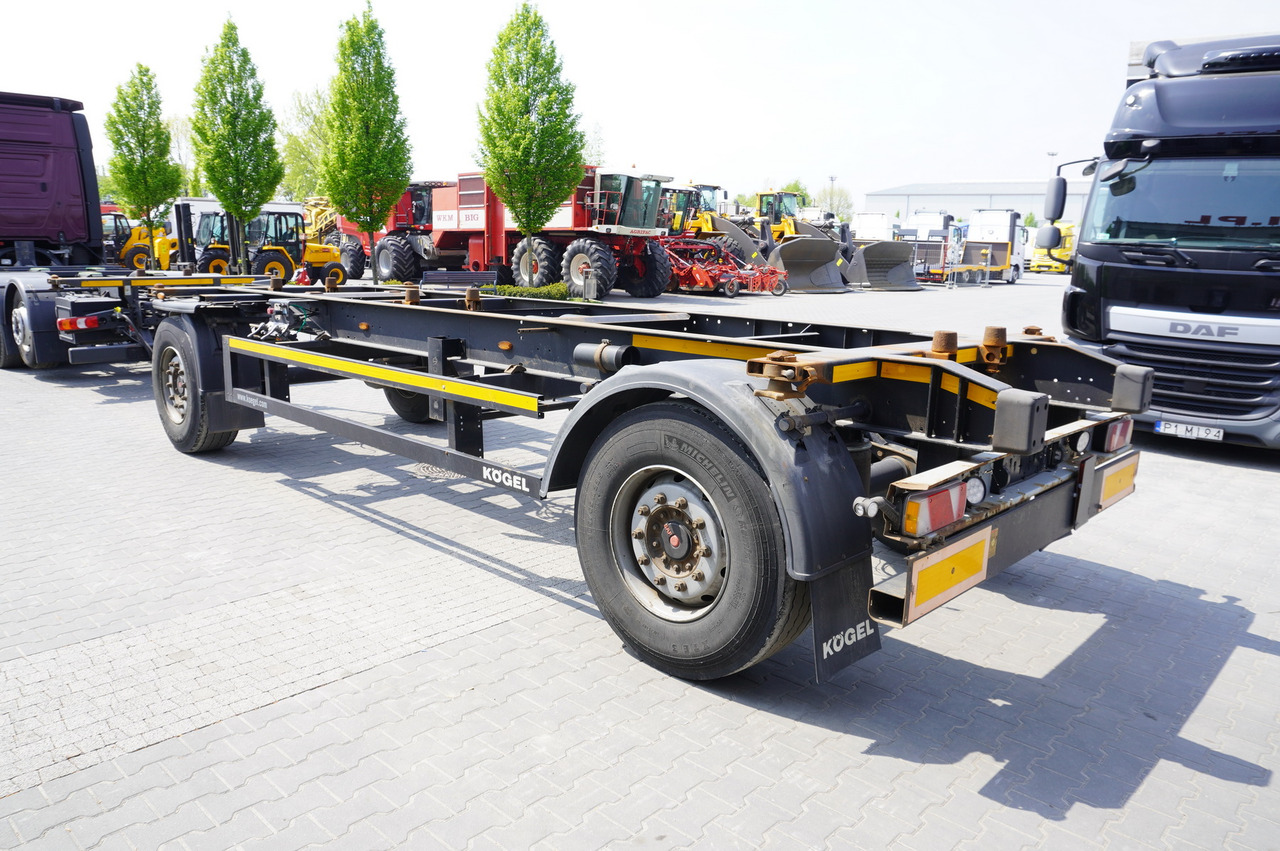 KOGEL AWE 18, two-axle, BDF, 7.5m chassis , air suspension, SAF axles - Rơ moóc khung gầm: hình 4 KOGEL AWE 18, two-axle, BDF, 7.5m chassis , air suspension, SAF axles - Rơ moóc khung gầm: hình 4