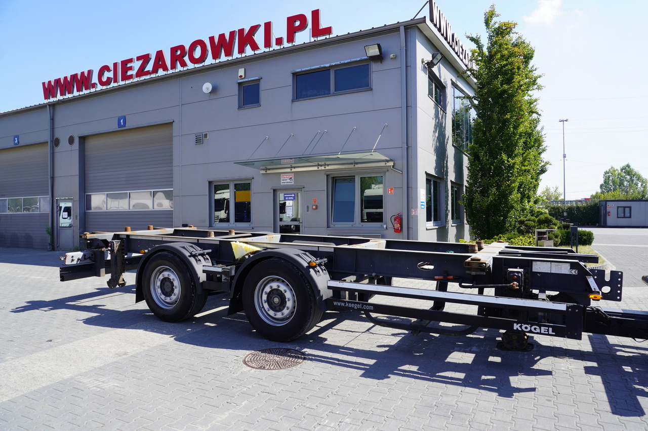 KOGEL standard tandem / y.2020 - Rơ moóc thùng lửng/ Phẳng: hình 1 KOGEL standard tandem / y.2020 - Rơ moóc thùng lửng/ Phẳng: hình 1