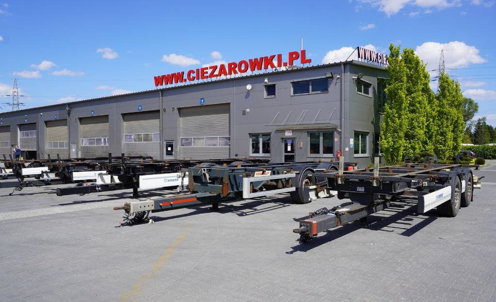 KRONE Trailer Krone BDF / 18 t - Xe chở container/ Rơ moóc hoán đổi thân: hình 2 KRONE Trailer Krone BDF / 18 t - Xe chở container/ Rơ moóc hoán đổi thân: hình 2