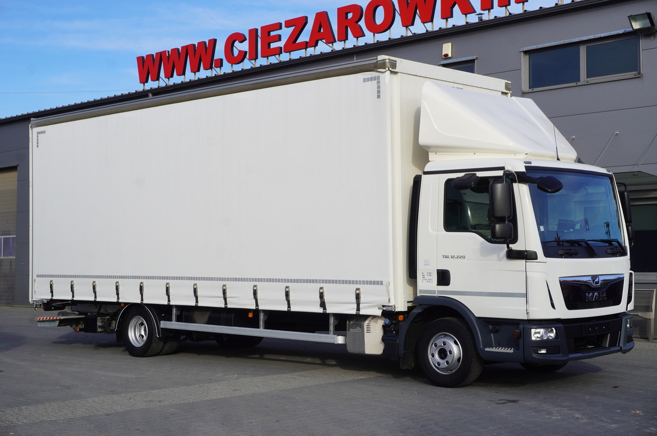 MAN TGL 12.220 / Curtainsider 19 EPAL / 140 tho. km - Xe tải thùng mui bạt: hình 2 MAN TGL 12.220 / Curtainsider 19 EPAL / 140 tho. km - Xe tải thùng mui bạt: hình 2