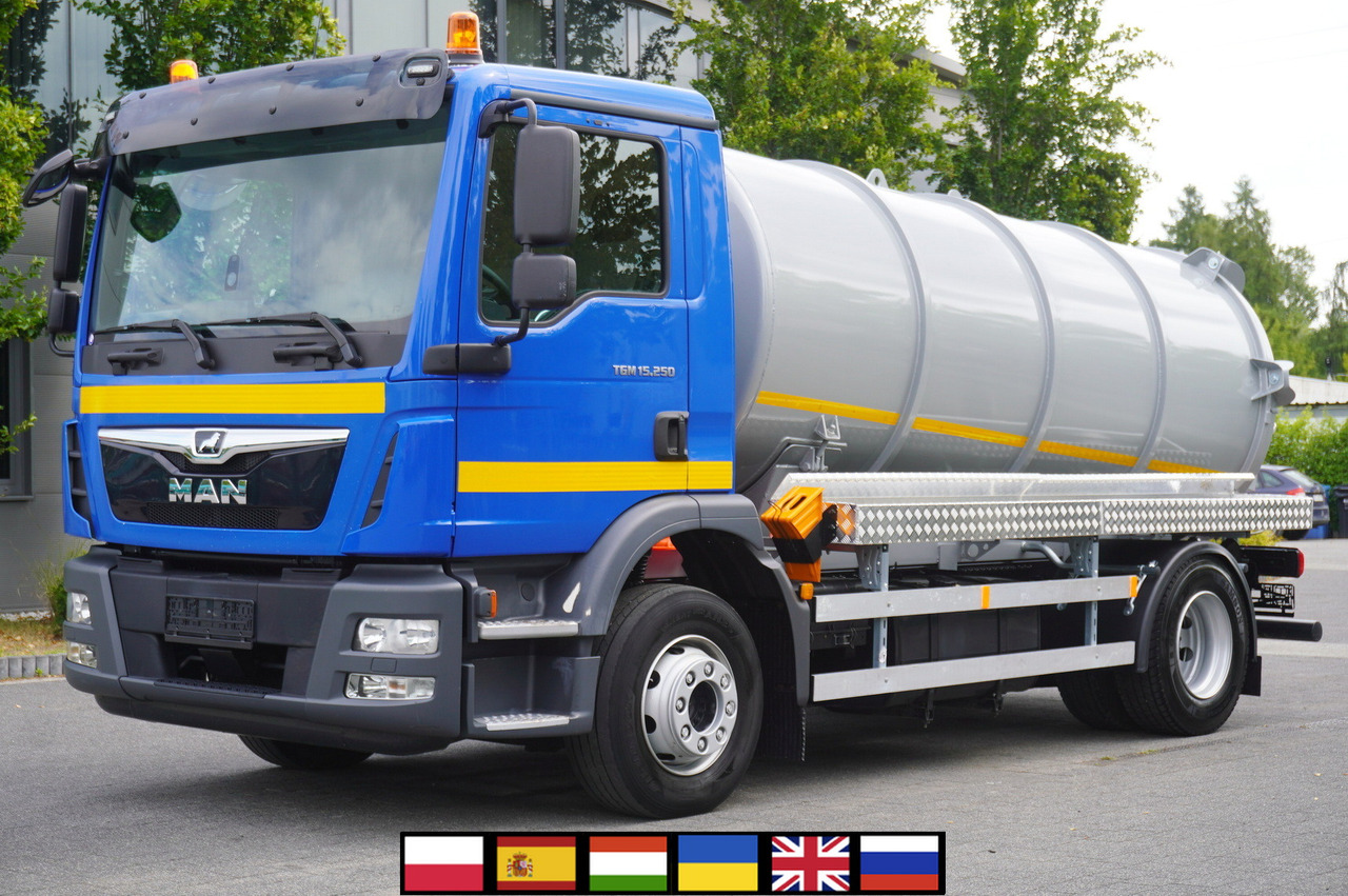 MAN TGM 15.250 / NEW septic tank (07/2025) superstructure 8000 l / 160 tho. km! - Máy rải phân dạng lỏng: hình 1 MAN TGM 15.250 / NEW septic tank (07/2025) superstructure 8000 l / 160 tho. km! - Máy rải phân dạng lỏng: hình 1