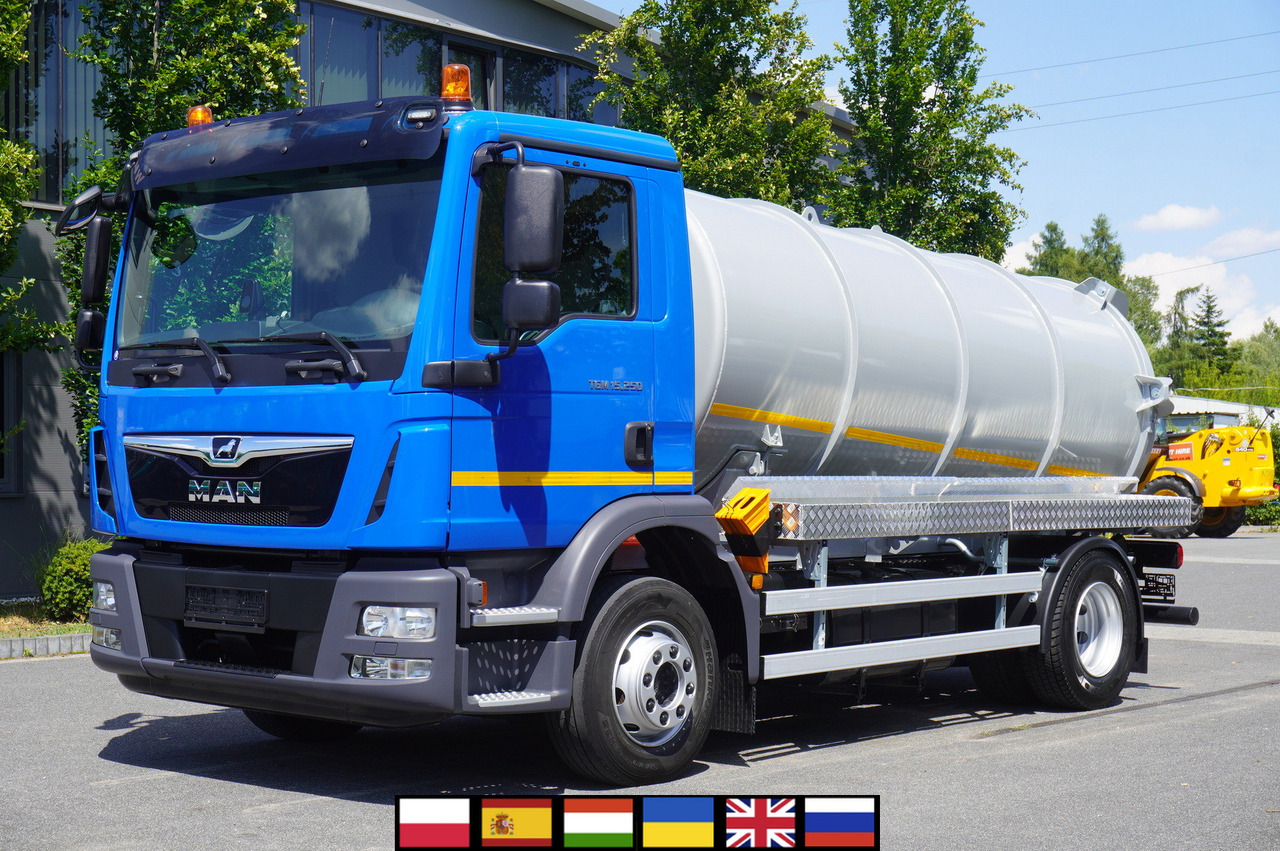 MAN TGM 15.250 / NEW septic tank (07/2025) superstructure 8000 l / 160 tho. km! - Xe bồn: hình 1 MAN TGM 15.250 / NEW septic tank (07/2025) superstructure 8000 l / 160 tho. km! - Xe bồn: hình 1