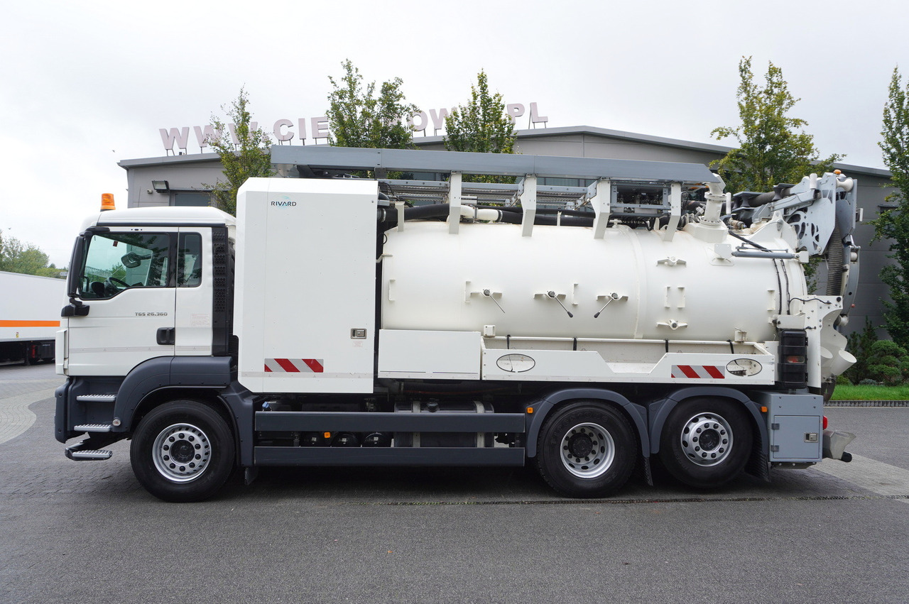 MAN TGS 26.360 E6 / RIVARD sewage cleaner 18 m3 / 180 tho. km / steering axle / 2 units - Xe tải chân không: hình 3 MAN TGS 26.360 E6 / RIVARD sewage cleaner 18 m3 / 180 tho. km / steering axle / 2 units - Xe tải chân không: hình 3