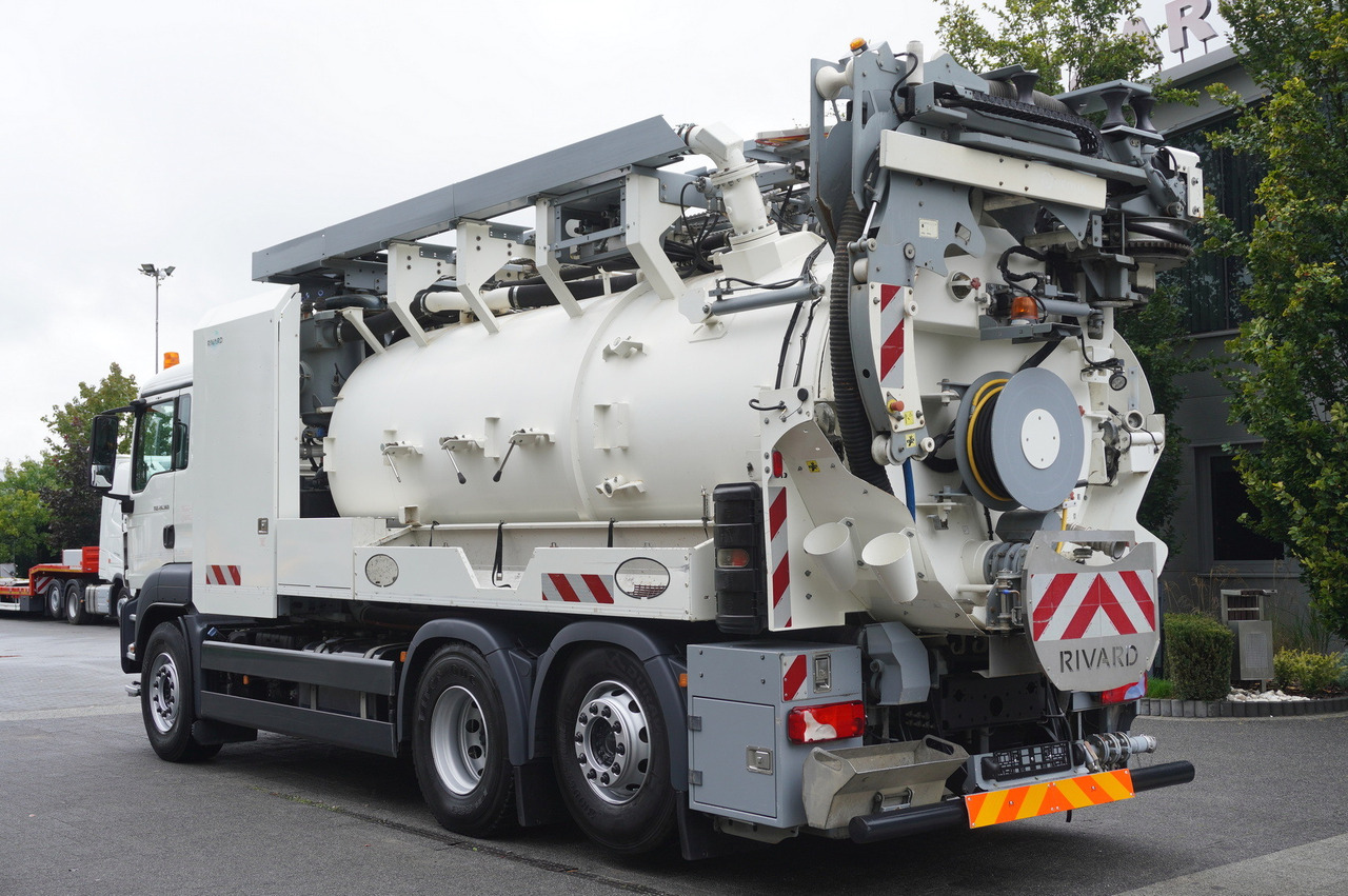 MAN TGS 26.360 E6 / RIVARD sewage cleaner 18 m3 / 90 tho. km / steering axle / 2 units - Xe tải chân không: hình 4 MAN TGS 26.360 E6 / RIVARD sewage cleaner 18 m3 / 90 tho. km / steering axle / 2 units - Xe tải chân không: hình 4