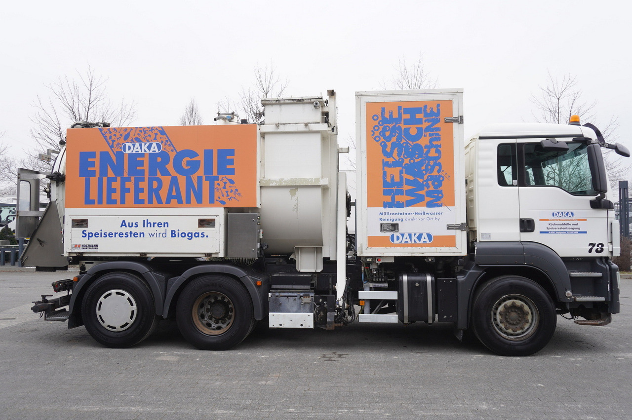 MAN TGS 26.360 / Holzmann Fahrzeugbau HBS 28/120.00 kitchen waste vehicle / Euro 5 - Xe tải chở rác: hình 5 MAN TGS 26.360 / Holzmann Fahrzeugbau HBS 28/120.00 kitchen waste vehicle / Euro 5 - Xe tải chở rác: hình 5
