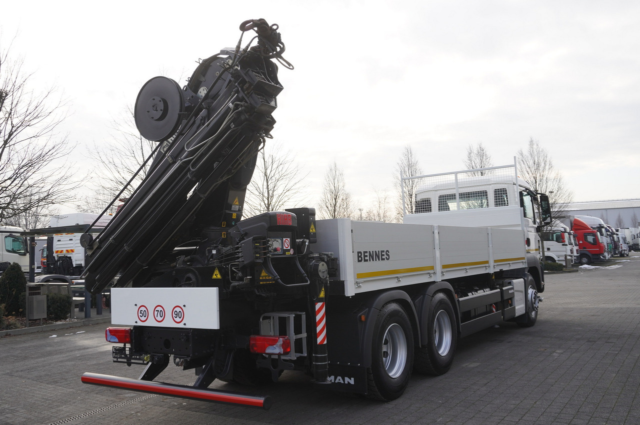 MAN TGS 26.400 / HDS HIAB 244 EP-4 HIDUO 8500 kg / 6x4 - Xe tải thùng lửng/ Phẳng, Xe cẩu tự hành: hình 4 MAN TGS 26.400 / HDS HIAB 244 EP-4 HIDUO 8500 kg / 6x4 - Xe tải thùng lửng/ Phẳng, Xe cẩu tự hành: hình 4