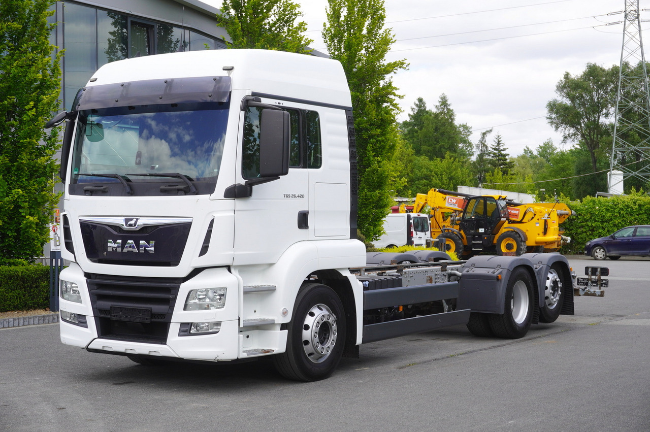 MAN TGS 26.420 / 7.5 m chassis / 14.5 t load cap. / Sleeping cab - Xe tải khung gầm: hình 1 MAN TGS 26.420 / 7.5 m chassis / 14.5 t load cap. / Sleeping cab - Xe tải khung gầm: hình 1