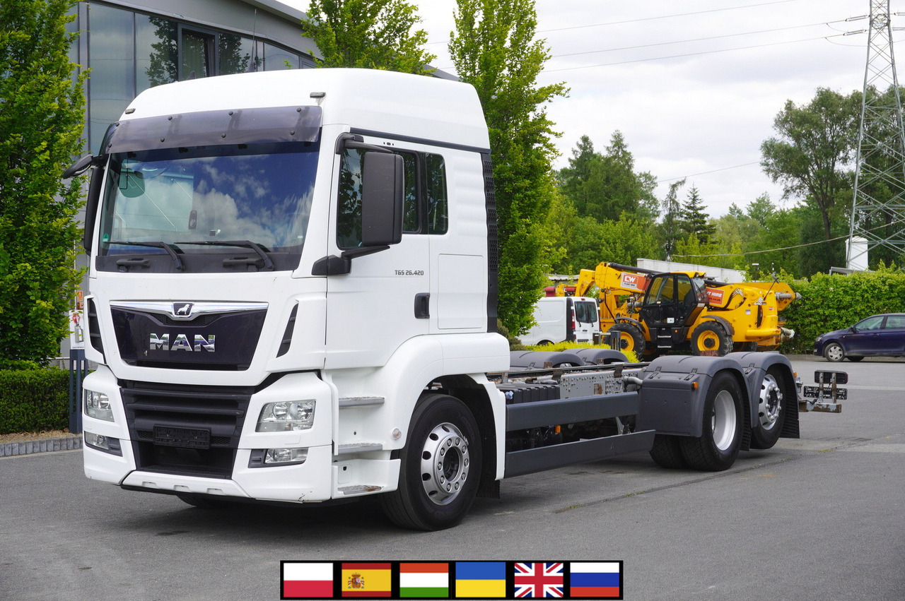 MAN TGS 26.420 / 7.5 m chassis / 14.5 t load cap. / Sleeping cab - Xe tải khung gầm: hình 1 MAN TGS 26.420 / 7.5 m chassis / 14.5 t load cap. / Sleeping cab - Xe tải khung gầm: hình 1