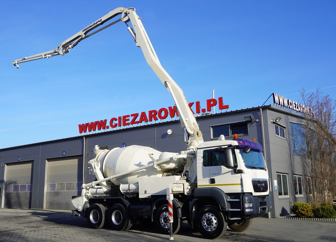 MAN TGS 32.400 8x4 Concrete Mixer Pump truck / 426 MTH !!! / 18 meters - Xe bơm bê tông: hình 1 MAN TGS 32.400 8x4 Concrete Mixer Pump truck / 426 MTH !!! / 18 meters - Xe bơm bê tông: hình 1