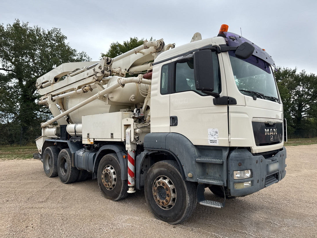 MAN TGS 32.400 8x4 Concrete Mixer Pump truck / 426 MTH !!! / 18 meters - Xe bơm bê tông: hình 4 MAN TGS 32.400 8x4 Concrete Mixer Pump truck / 426 MTH !!! / 18 meters - Xe bơm bê tông: hình 4