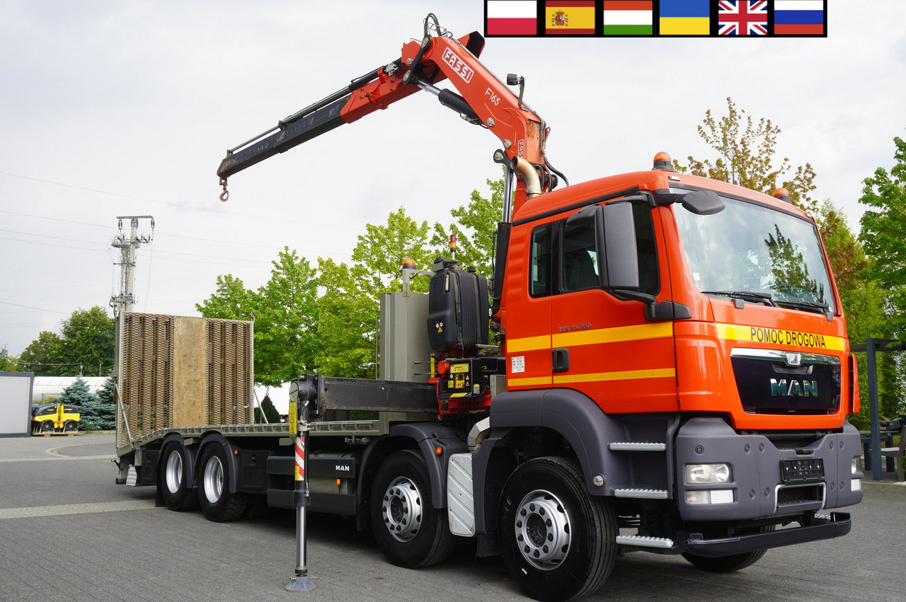 MAN TGS 35.360 E5 8x2 / FASSI F165 / 5.4 T cap. / 8.25 m reach - Xe cẩu tự hành: hình 1 MAN TGS 35.360 E5 8x2 / FASSI F165 / 5.4 T cap. / 8.25 m reach - Xe cẩu tự hành: hình 1