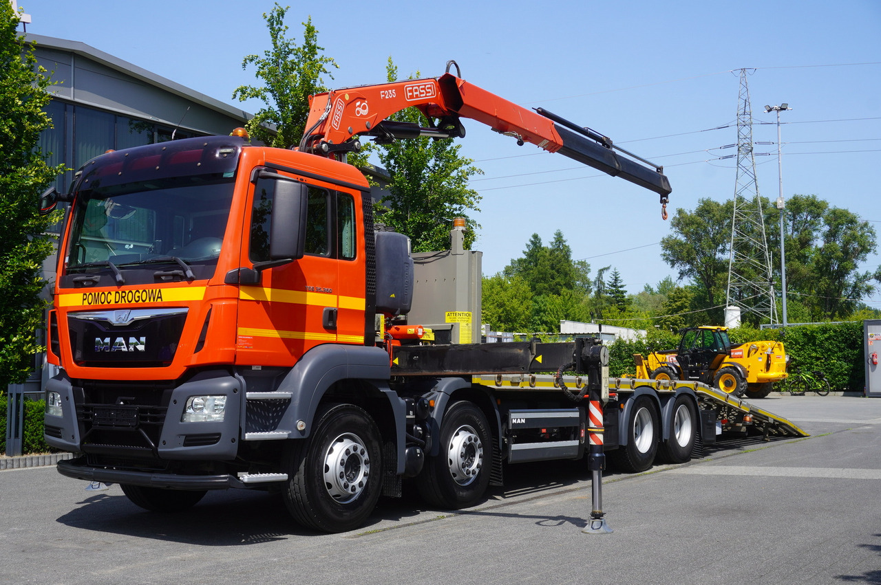 MAN TGS 35.360 E6 8x2 / FASSI F235 crane / 6.5 T cap. / 8.3 m reach - Xe tải kéo: hình 2 MAN TGS 35.360 E6 8x2 / FASSI F235 crane / 6.5 T cap. / 8.3 m reach - Xe tải kéo: hình 2