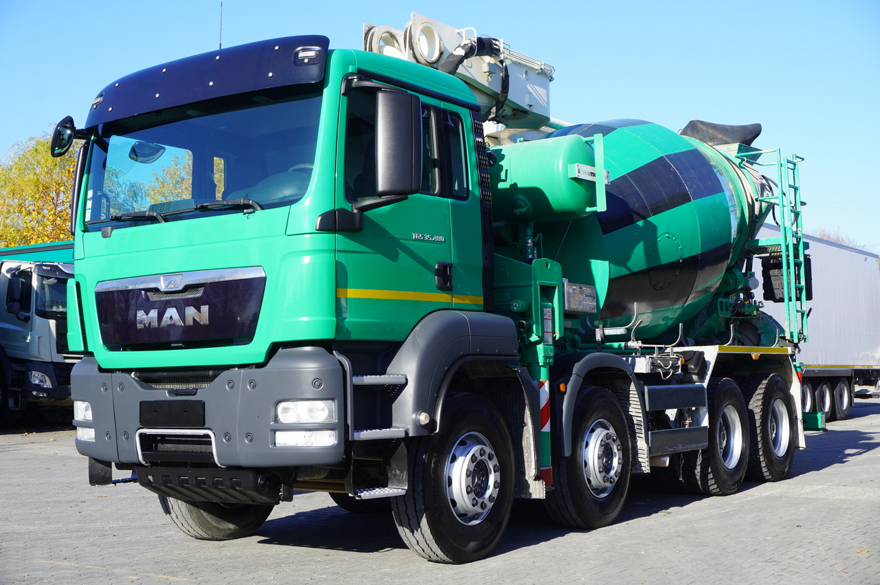 MAN TGS 35.480 8x4 Concrete Mixer Pump truck / Putzmeister M24-3 / 1600 MTH! - Xe trộn bê tông: hình 2 MAN TGS 35.480 8x4 Concrete Mixer Pump truck / Putzmeister M24-3 / 1600 MTH! - Xe trộn bê tông: hình 2