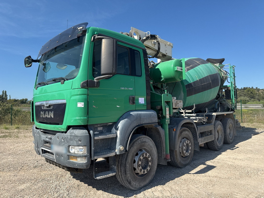 MAN TGS 35.480 8x4 Concrete Mixer Pump truck / Putzmeister M24-3 / 1600 MTH! - Xe trộn bê tông: hình 2 MAN TGS 35.480 8x4 Concrete Mixer Pump truck / Putzmeister M24-3 / 1600 MTH! - Xe trộn bê tông: hình 2