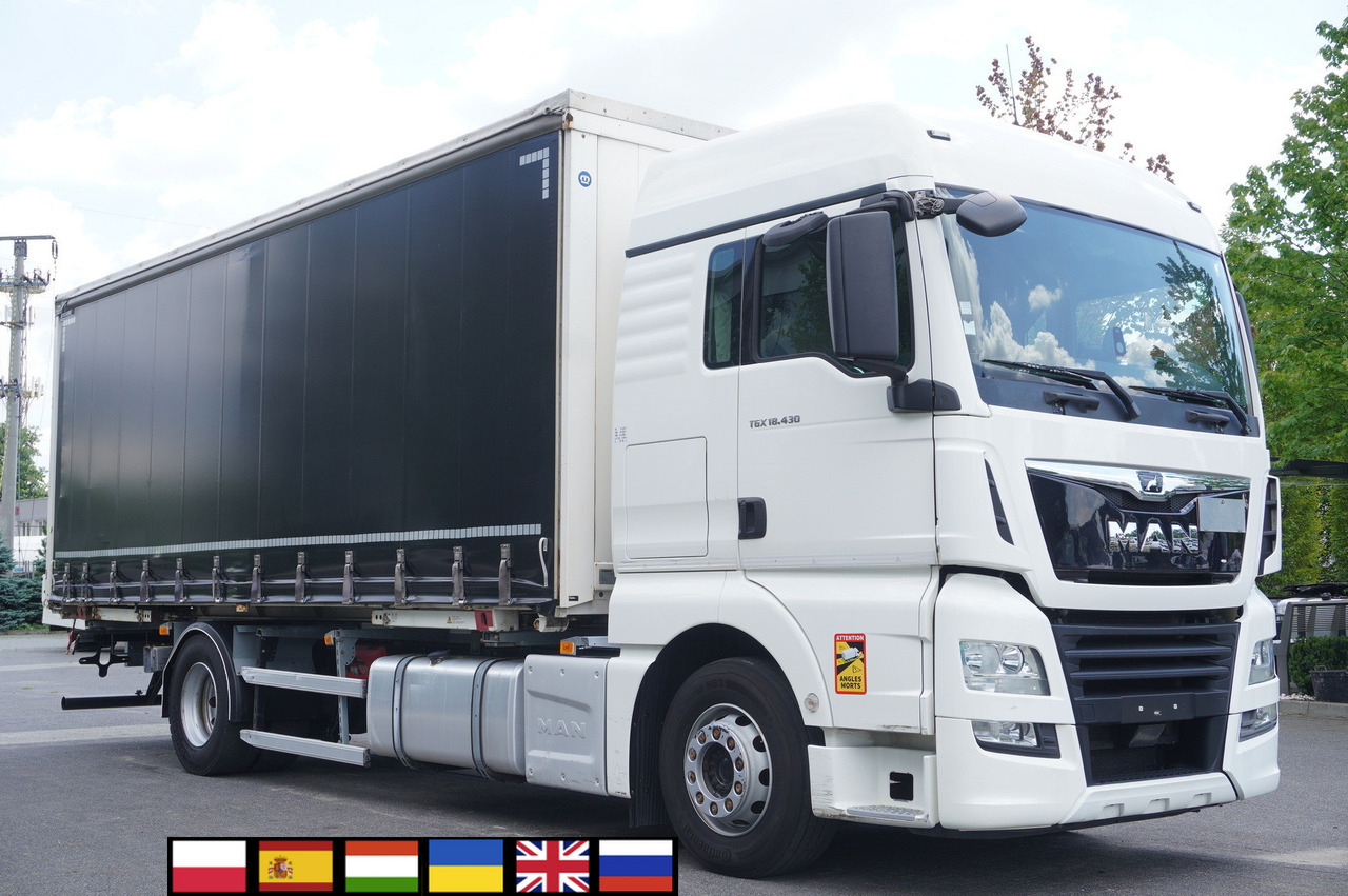 MAN TGX 18.430 / Curtainsider 18 EPAL / sleeping cab / 2021 - Xe tải thùng mui bạt: hình 1 MAN TGX 18.430 / Curtainsider 18 EPAL / sleeping cab / 2021 - Xe tải thùng mui bạt: hình 1
