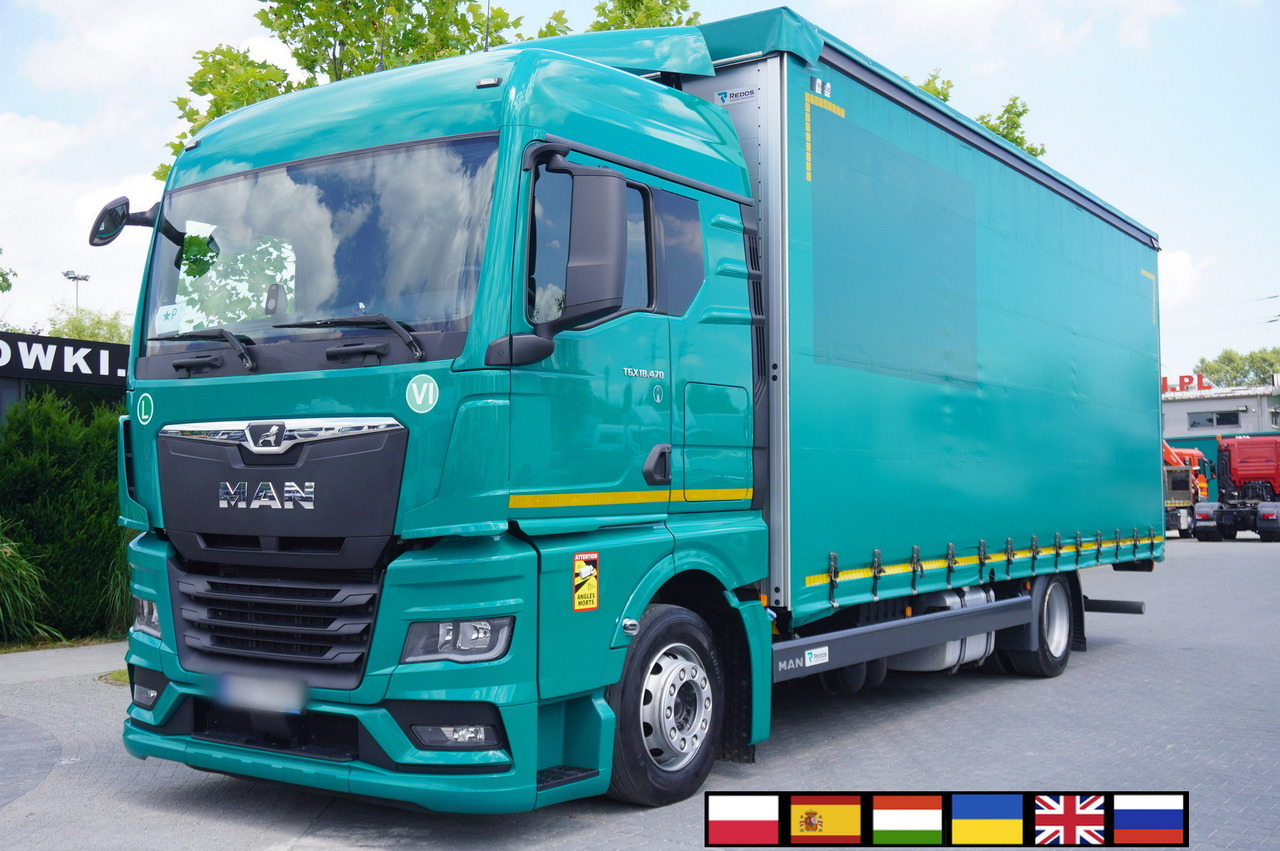 MAN TGX 18.470 / 2022 / Curtainsider 19 EPAL / Retarder / 15 units - Xe tải thùng mui bạt: hình 1 MAN TGX 18.470 / 2022 / Curtainsider 19 EPAL / Retarder / 15 units - Xe tải thùng mui bạt: hình 1