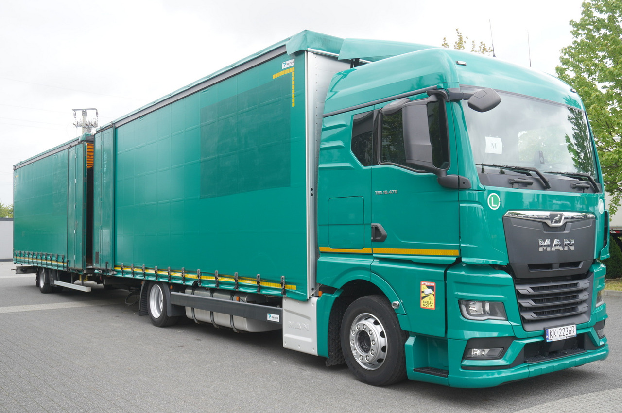 MAN TGX 18.470 / Trailer 19 EPAL / Curtainsider 19 EPAL / 2022 / Retarder / 15 units - Xe tải thùng mui bạt: hình 2 MAN TGX 18.470 / Trailer 19 EPAL / Curtainsider 19 EPAL / 2022 / Retarder / 15 units - Xe tải thùng mui bạt: hình 2