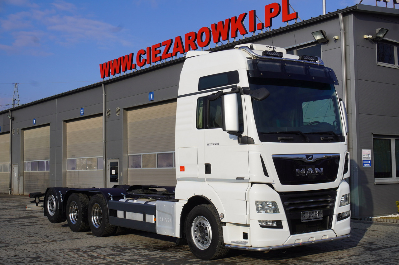 MAN TGX 35.580 E6 8x4/4 - 8.8m chassis frame - Xe cẩu tự hành: hình 1 MAN TGX 35.580 E6 8x4/4 - 8.8m chassis frame - Xe cẩu tự hành: hình 1
