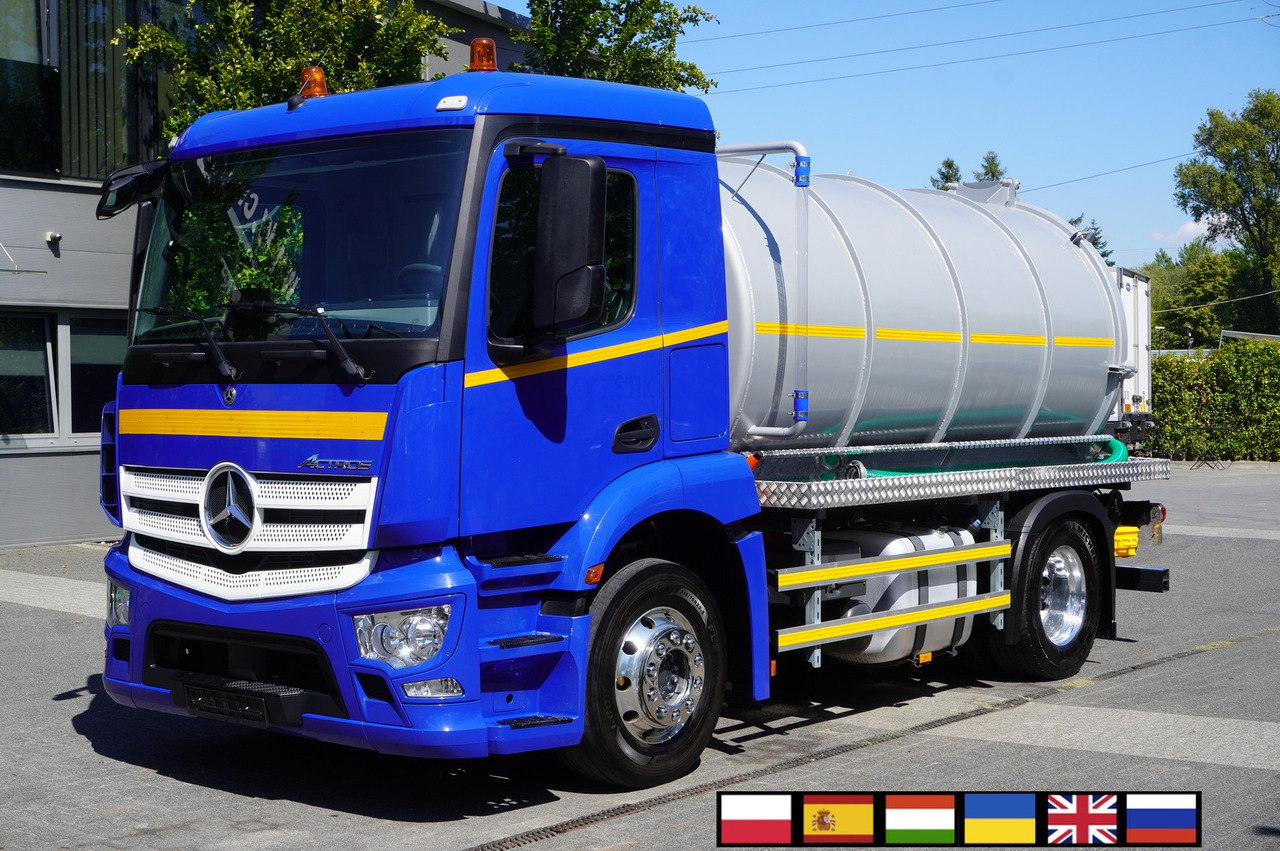 MERCEDES-BENZ Actros 18.35 LS / Body NEW septic tank (08/2025) 11000 l / 280000 kilometers! - Máy rải phân dạng lỏng: hình 1 MERCEDES-BENZ Actros 18.35 LS / Body NEW septic tank (08/2025) 11000 l / 280000 kilometers! - Máy rải phân dạng lỏng: hình 1