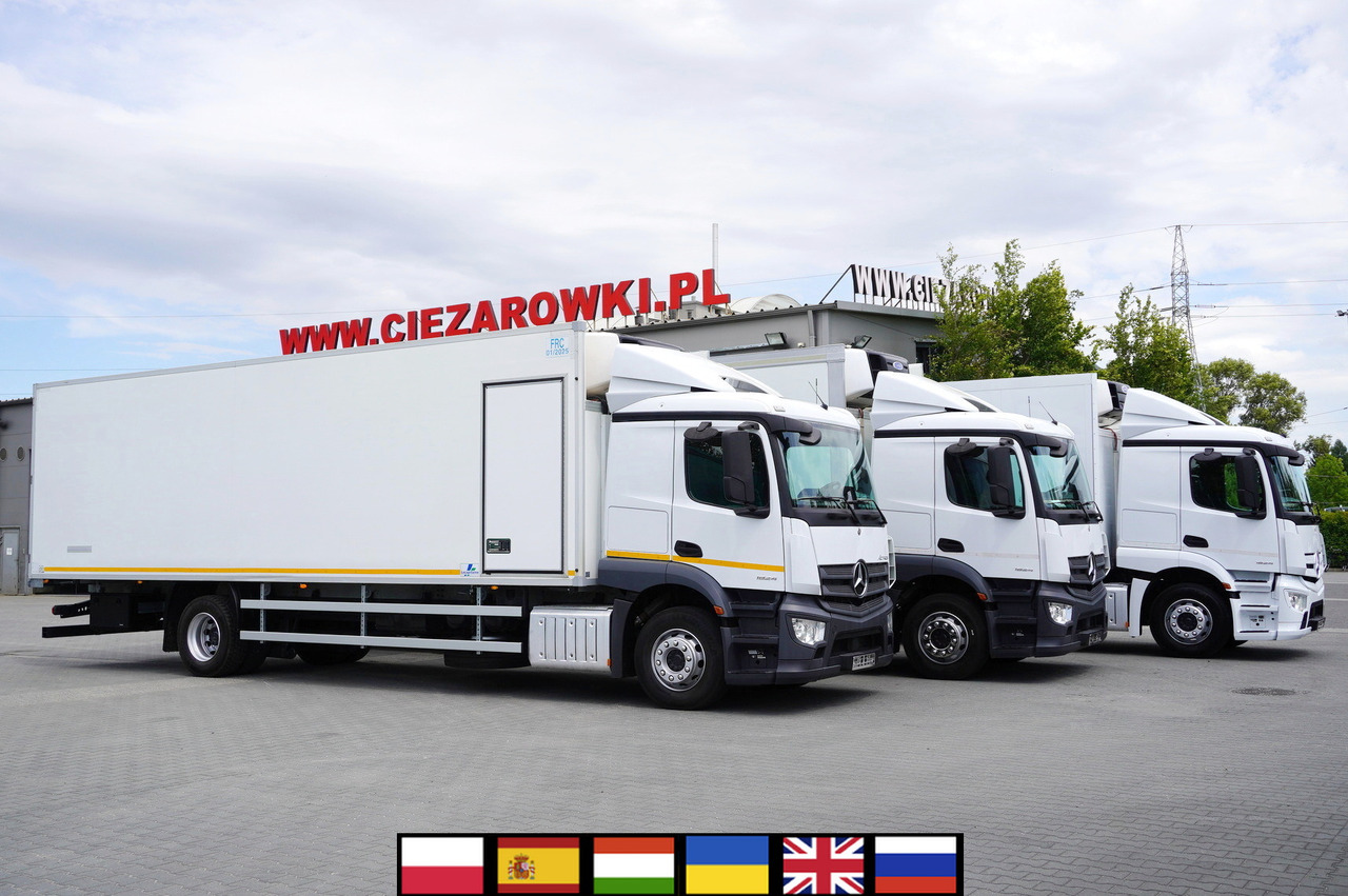 MERCEDES-BENZ Actros 1824 / Refrigerator 22 EPAL / Carrier Supra 1250 / Sleeping cabin / 3 units - Xe tải đông lạnh: hình 1 MERCEDES-BENZ Actros 1824 / Refrigerator 22 EPAL / Carrier Supra 1250 / Sleeping cabin / 3 units - Xe tải đông lạnh: hình 1