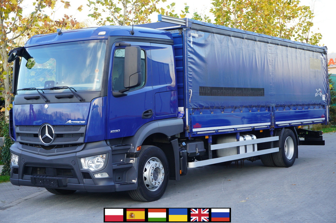 MERCEDES-BENZ Actros 1830 4x2 E6 / Curtainsider 18 EPAL / Sleeper cab - Xe tải thùng mui bạt: hình 1 MERCEDES-BENZ Actros 1830 4x2 E6 / Curtainsider 18 EPAL / Sleeper cab - Xe tải thùng mui bạt: hình 1