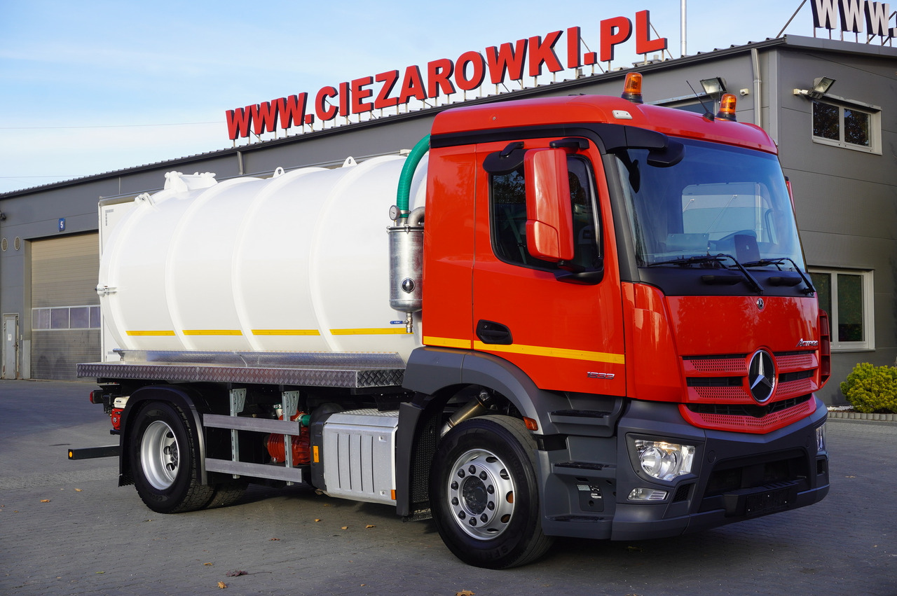 MERCEDES-BENZ Actros 1833 / 260 tho. km / NEW septic tank 11000 l - Xe bồn: hình 1 MERCEDES-BENZ Actros 1833 / 260 tho. km / NEW septic tank 11000 l - Xe bồn: hình 1
