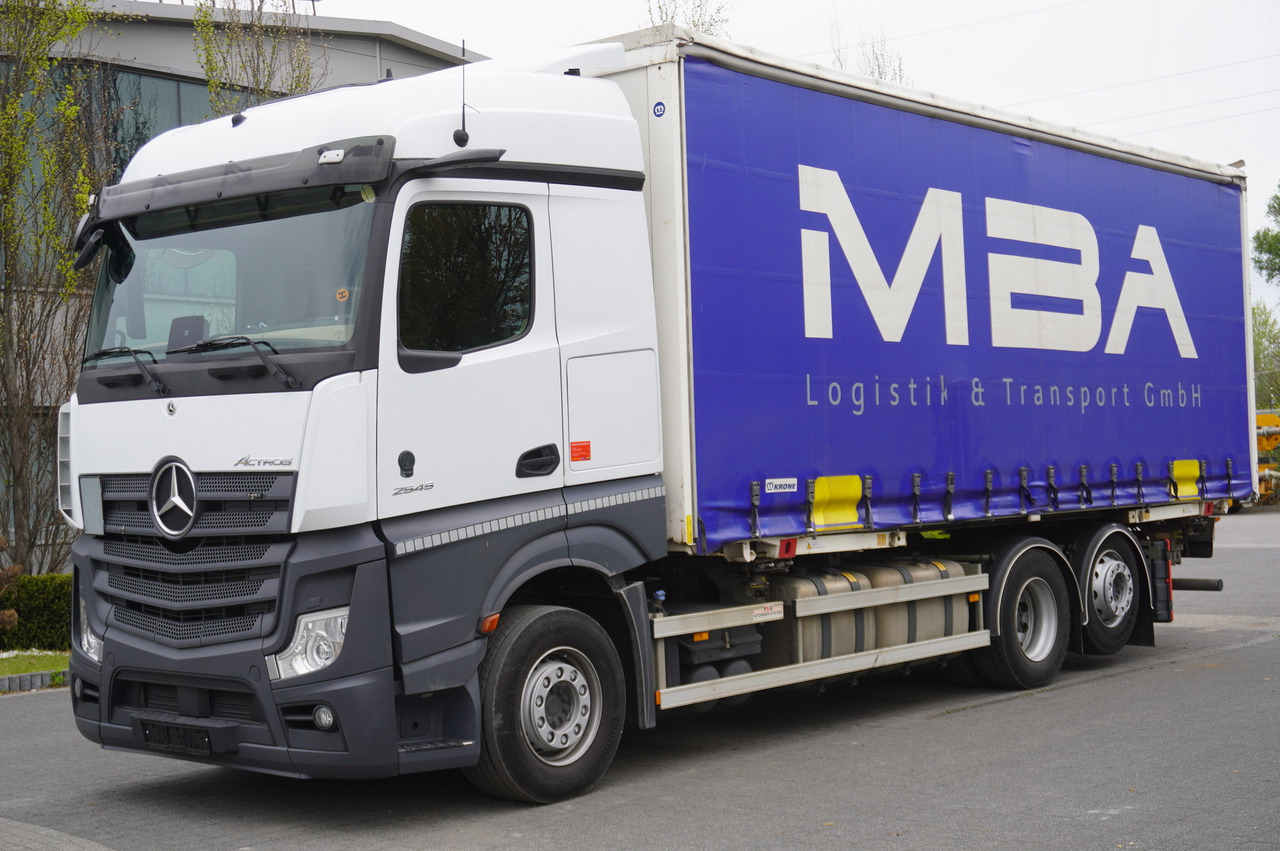 MERCEDES-BENZ Actros 2545 / 2021 / Curtainsider 18 EPAL / sleeper cab - Xe tải thùng mui bạt: hình 1 MERCEDES-BENZ Actros 2545 / 2021 / Curtainsider 18 EPAL / sleeper cab - Xe tải thùng mui bạt: hình 1