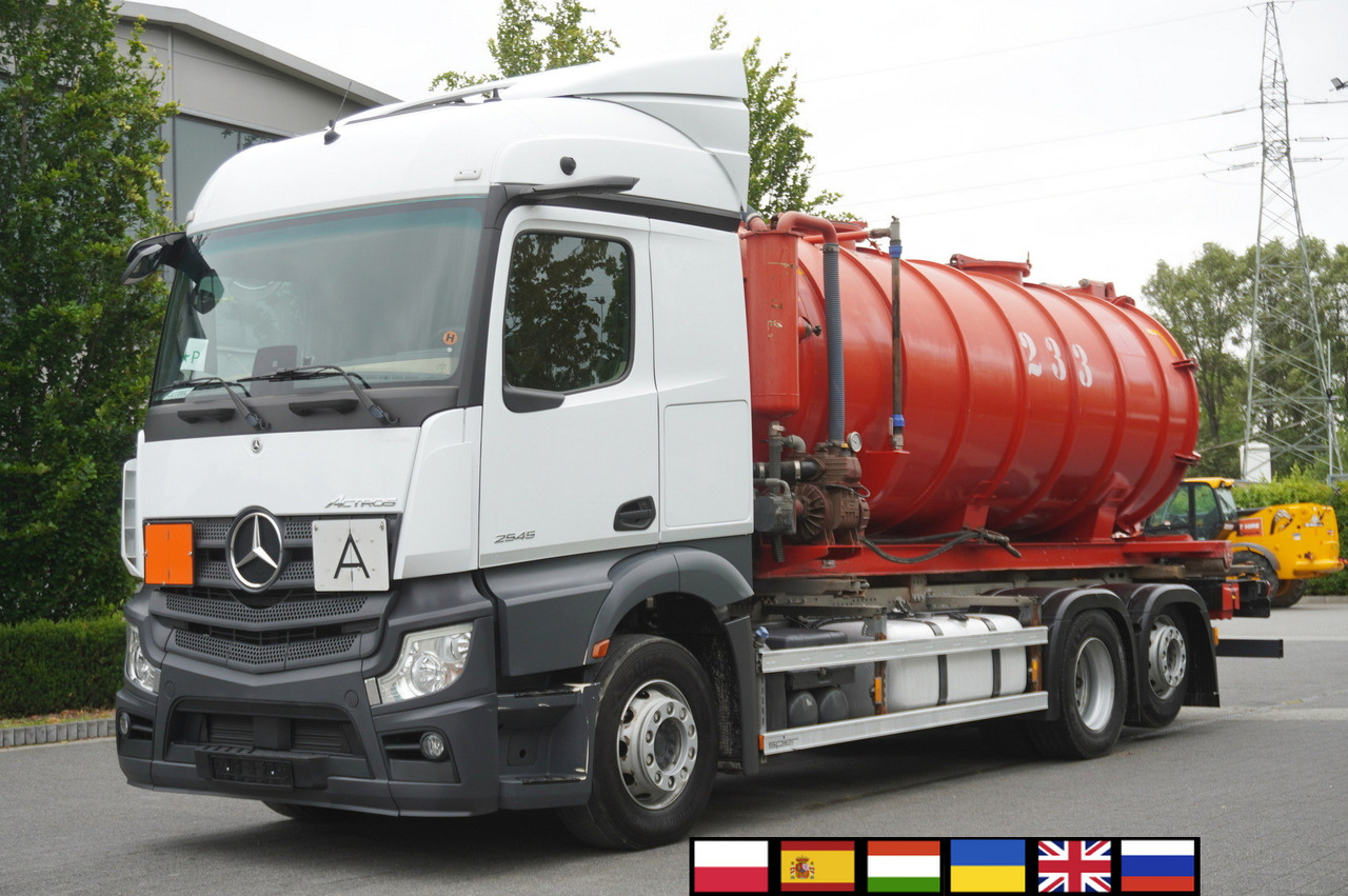MERCEDES-BENZ Actros 2545 6 × 2 MP5 / NEW septic barrel 13000 L - Xe bồn: hình 1 MERCEDES-BENZ Actros 2545 6 × 2 MP5 / NEW septic barrel 13000 L - Xe bồn: hình 1