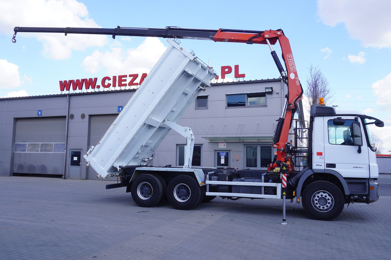 MERCEDES-BENZ Actros 2641 6×4 E5 / Crane / Dumper / 110000 km! - Xe tải thùng lửng/ Phẳng, Xe cẩu tự hành: hình 3 MERCEDES-BENZ Actros 2641 6×4 E5 / Crane / Dumper / 110000 km! - Xe tải thùng lửng/ Phẳng, Xe cẩu tự hành: hình 3