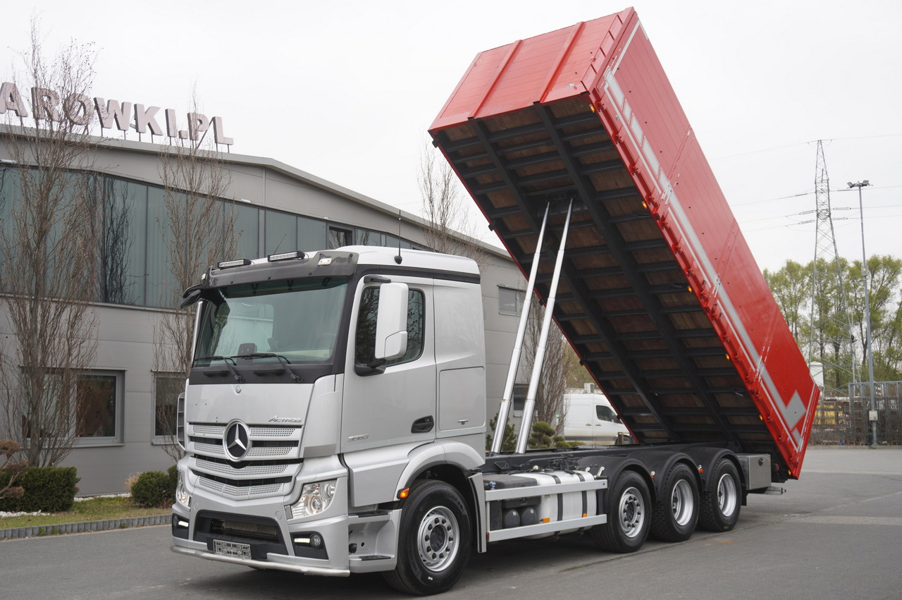 MERCEDES-BENZ Actros 3563 8x4 / Tipper for grain 20 t load capacity - Xe tải thùng lửng/ Phẳng: hình 1 MERCEDES-BENZ Actros 3563 8x4 / Tipper for grain 20 t load capacity - Xe tải thùng lửng/ Phẳng: hình 1