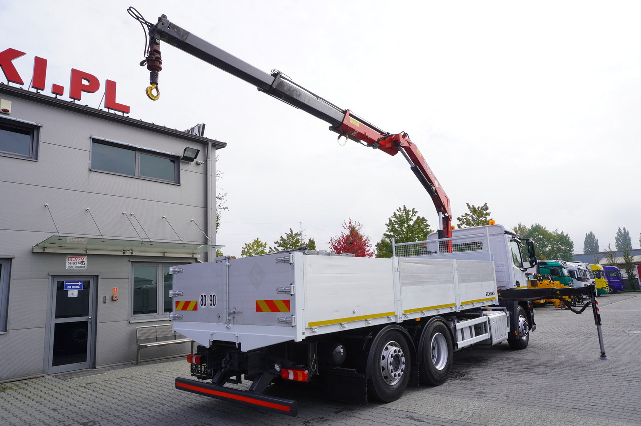 MERCEDES-BENZ Antos 2540 / Flatbed 15 EPAL / Fassi F165 / 6.1 t / 8 m reach / remote control / rotator / 1600 MTH / steered axle - Xe cẩu tự hành: hình 3 MERCEDES-BENZ Antos 2540 / Flatbed 15 EPAL / Fassi F165 / 6.1 t / 8 m reach / remote control / rotator / 1600 MTH / steered axle - Xe cẩu tự hành: hình 3