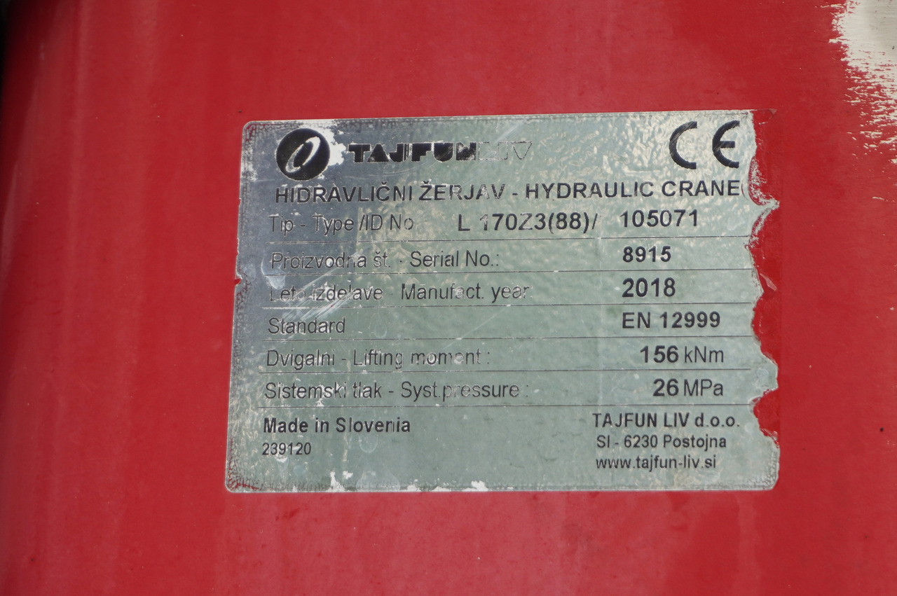 Xe cẩu tự hành để vận chuyển rác MERCEDES-BENZ Antos 3240 8x2 / Tajfun 5T crane / Farid Industries garbage truck/ 3 steered axles: hình 30 Xe cẩu tự hành để vận chuyển rác MERCEDES-BENZ Antos 3240 8x2 / Tajfun 5T crane / Farid Industries garbage truck/ 3 steered axles: hình 30