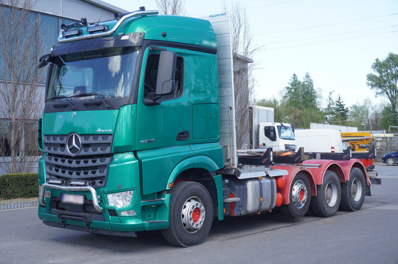 Mercedes-Benz Arocs 3563 8 × 4 / 630 HP / steered axle / Logging superstructure - Xe chở gỗ: hình 3 Mercedes-Benz Arocs 3563 8 × 4 / 630 HP / steered axle / Logging superstructure - Xe chở gỗ: hình 3