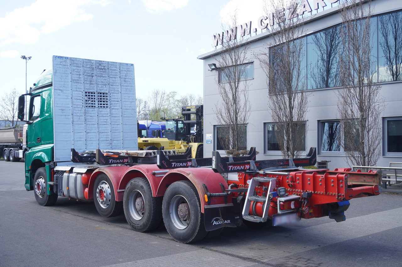 Mercedes-Benz Arocs 3563 8 × 4 / 630 HP / steered axle / Logging superstructure - Xe chở gỗ: hình 5 Mercedes-Benz Arocs 3563 8 × 4 / 630 HP / steered axle / Logging superstructure - Xe chở gỗ: hình 5