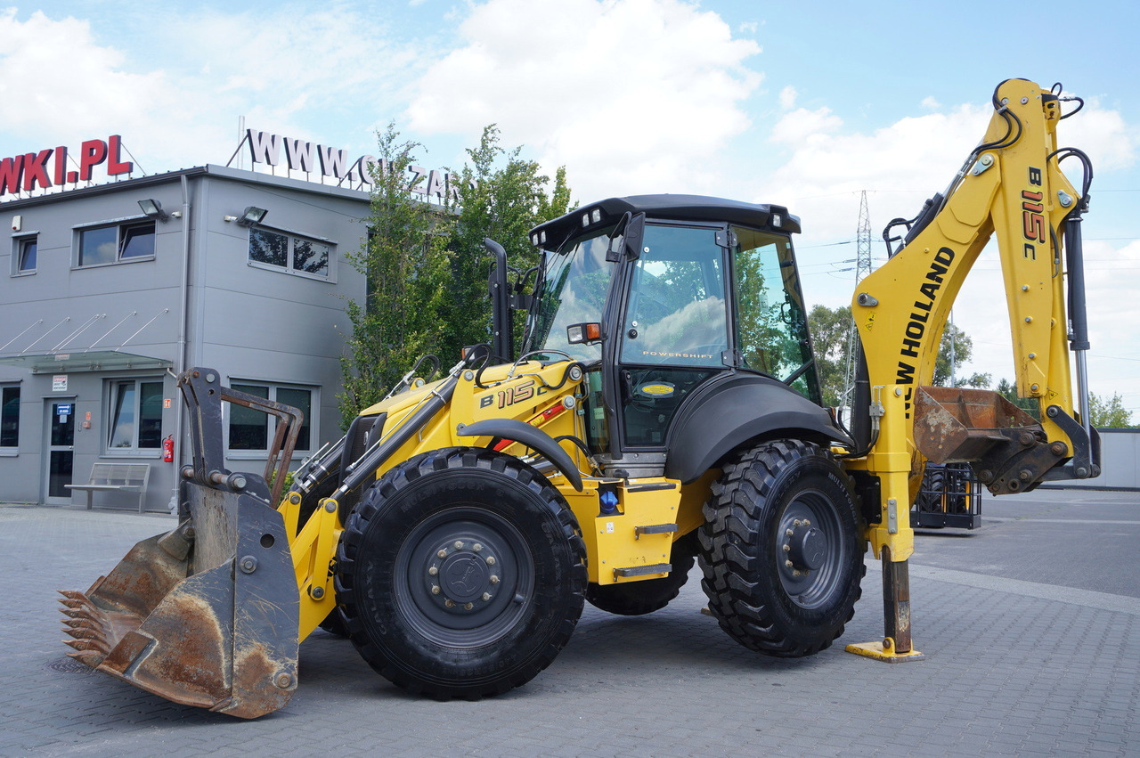 NEW HOLLAND B 115 C backhoe loader / 1000 MTH ! / 2021 - Máy xúc trước múc sau: hình 3 NEW HOLLAND B 115 C backhoe loader / 1000 MTH ! / 2021 - Máy xúc trước múc sau: hình 3