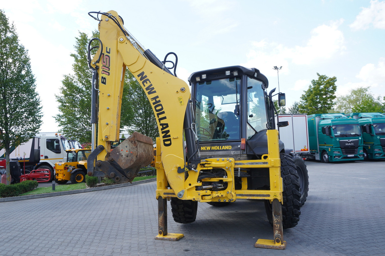 NEW HOLLAND B 115 C backhoe loader / 1000 MTH ! / 2021 - Máy xúc trước múc sau: hình 5 NEW HOLLAND B 115 C backhoe loader / 1000 MTH ! / 2021 - Máy xúc trước múc sau: hình 5