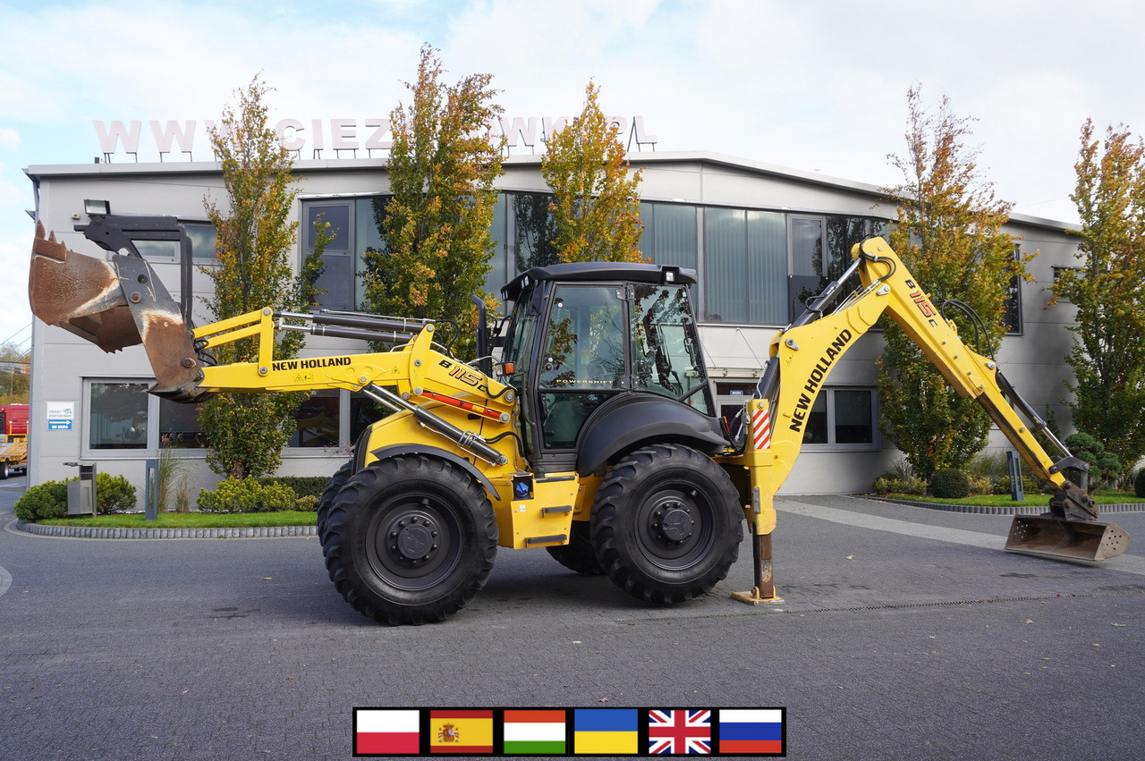NEW HOLLAND B 115 C backhoe loader / 1000 MTH ! / 2021 - Máy xúc trước múc sau: hình 1 NEW HOLLAND B 115 C backhoe loader / 1000 MTH ! / 2021 - Máy xúc trước múc sau: hình 1