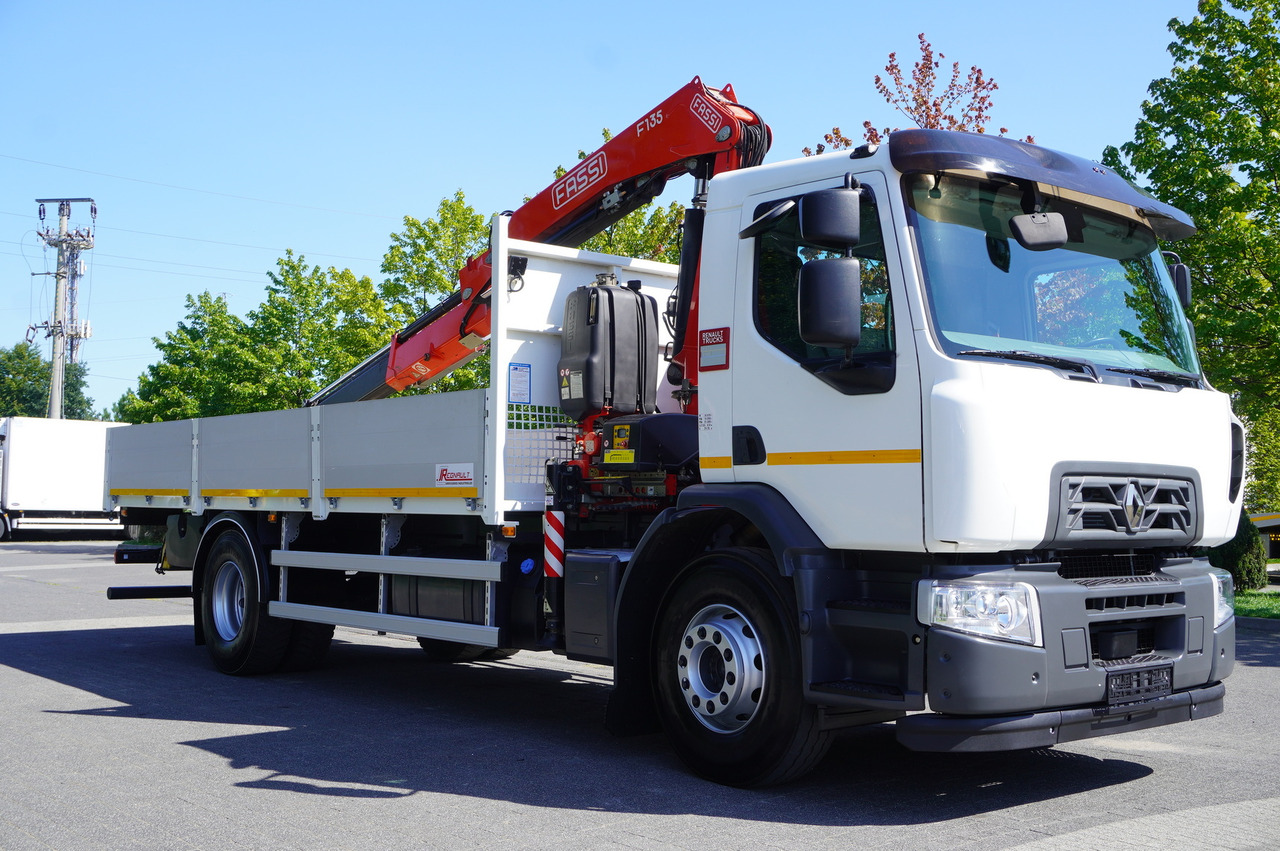 RENAULT C280 DTI 8 / FASSI crane 5.6 T / range 8 m / Flatbed 15 EPAL - Xe cẩu tự hành: hình 5 RENAULT C280 DTI 8 / FASSI crane 5.6 T / range 8 m / Flatbed 15 EPAL - Xe cẩu tự hành: hình 5
